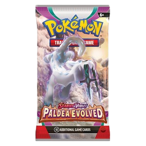 Pokémon Paldea Evolved Booster Pack (Engelsk) - RIP N SHIP (Öppnas LIVE)