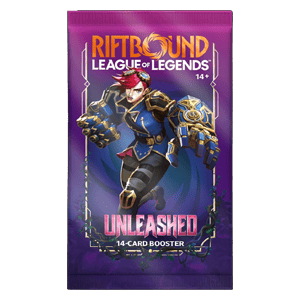 Riftbound Unleashed Booster Pack (Engelsk) - RIP N SHIP (Öppnas LIVE)