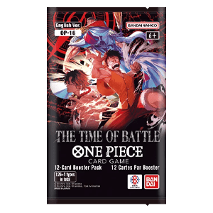 One Piece OP-16 The Time of Battle Booster Pack (Engelsk) - RIP N SHIP (Öppnas LIVE)
