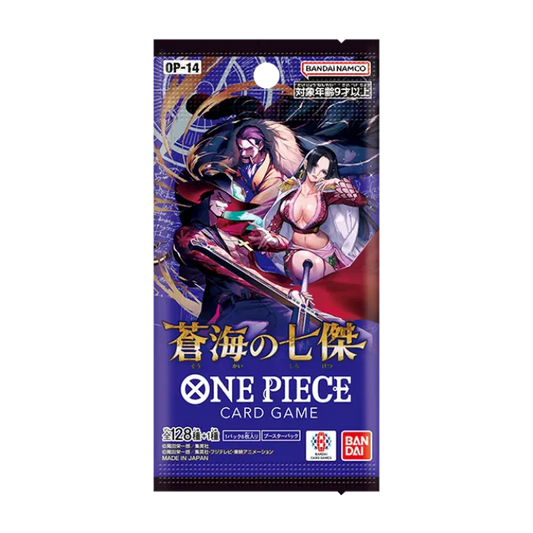 OP-14 The Azure Sea Seven Booster Pack - RIP N SHIP (Japanskt) (Öppnas LIVE)